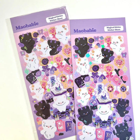 Magical Kitties - Sticker Sheet