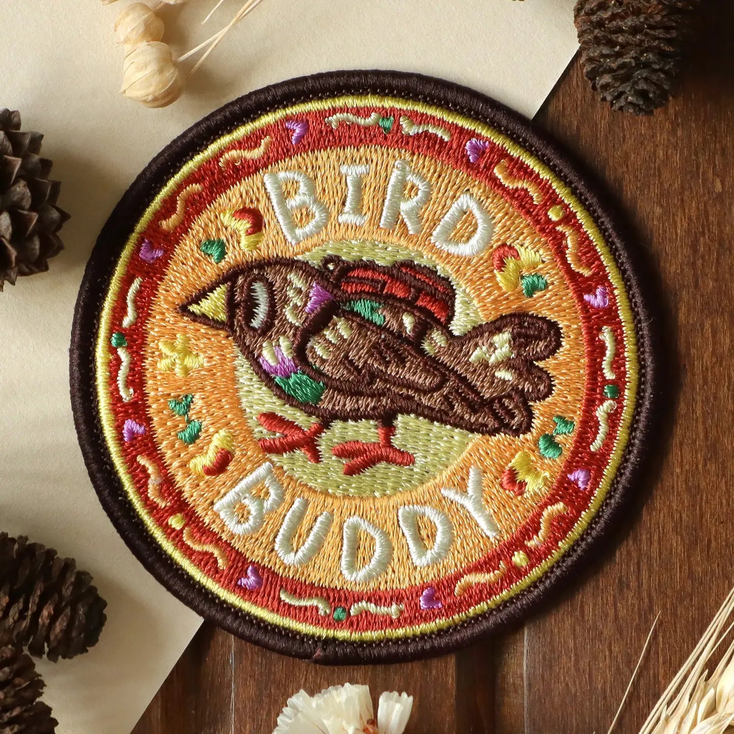 Bird Buddy - Embroidered Patch (Iron-On)