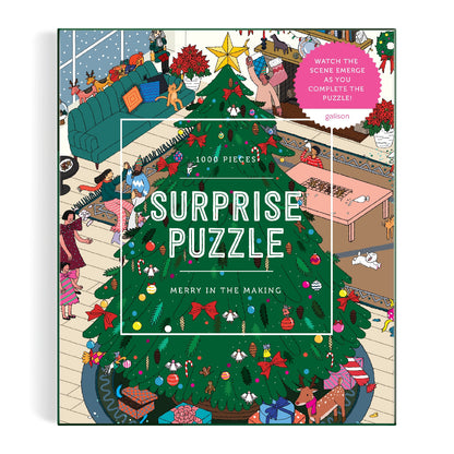 Merry In the Making 1000 Piece Surprise Puzzle