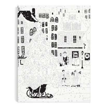 Joy Laforme Christmas Square 9 x 12 Paint by Number Kit