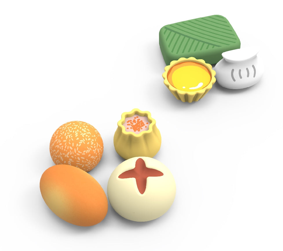 Wooden Dim Sum Toy Set