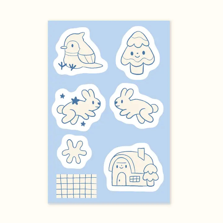 Winter Wonderland Mini Sticker Sheet