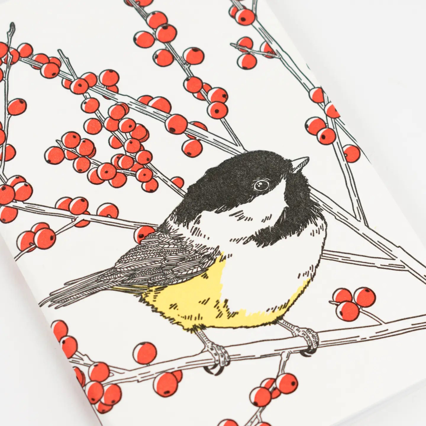 Black-Capped Chickadee Pocket Notebook