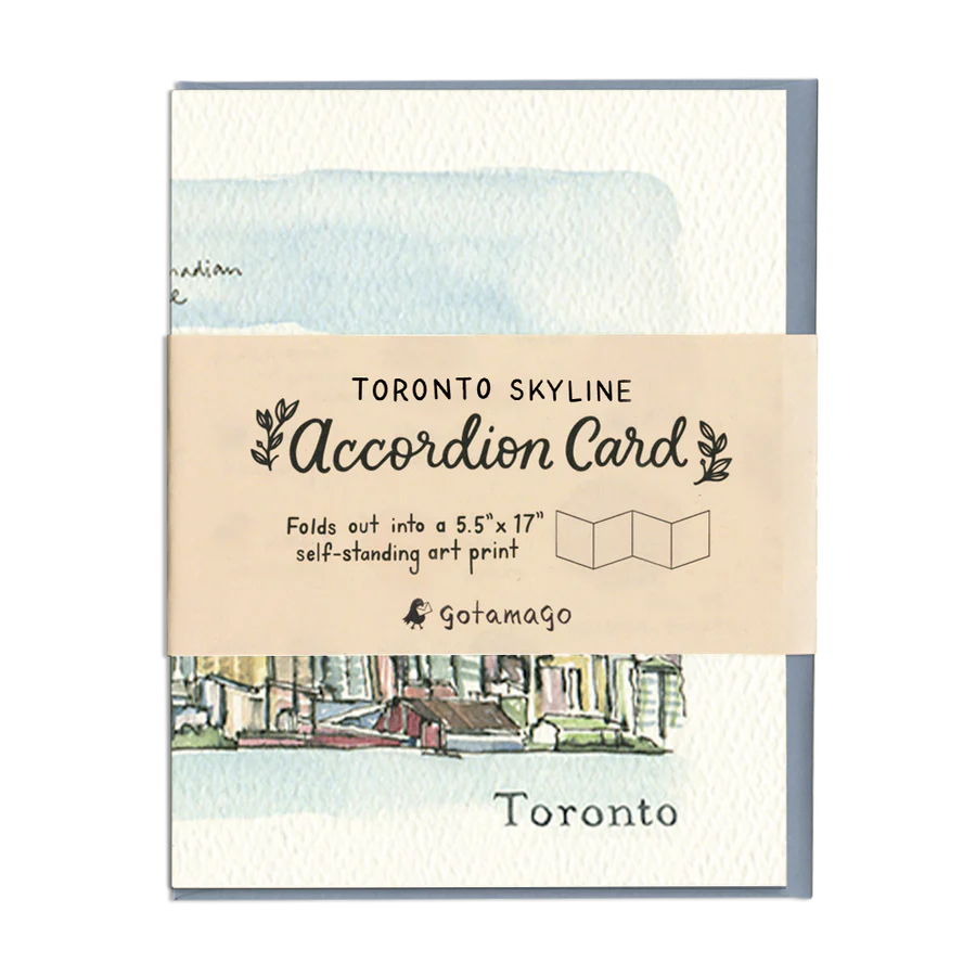 Toronto Skyline Accordion Card