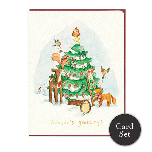 Forest Friends - Holiday Card Set of 6