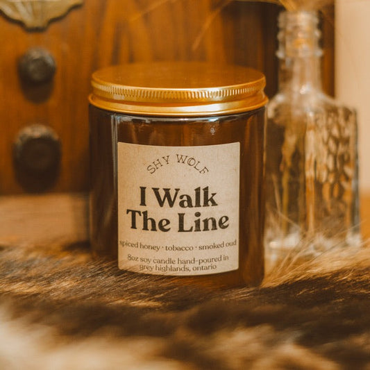 I Walk the Line Soy Candle