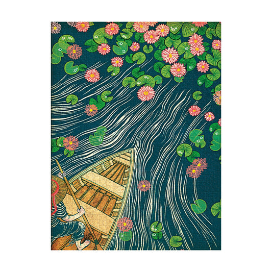 Lotus River 500 Piece Jigsaw Puzzle by Paperblanks (Living with Yuko)