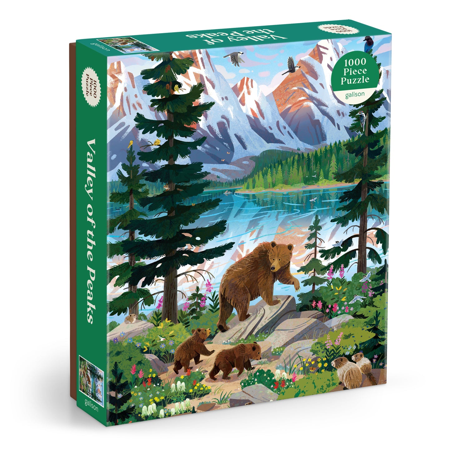 Valley Of The Peaks 1000 Piece Puzzle