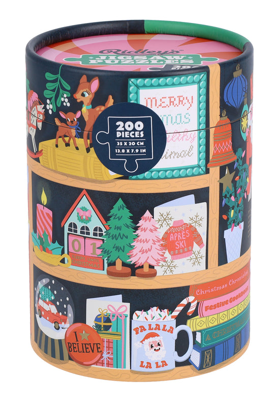 Festive Curiosities 200-Piece Jigsaw Puzzle