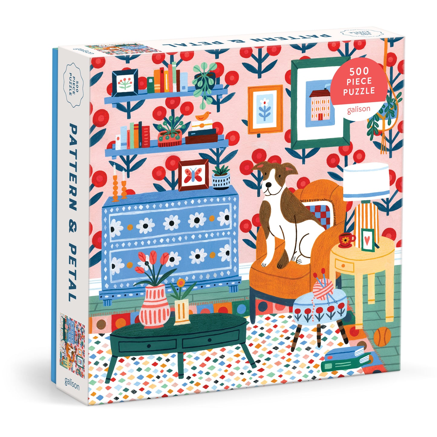 Pattern &amp; Petal 500 Piece Puzzle