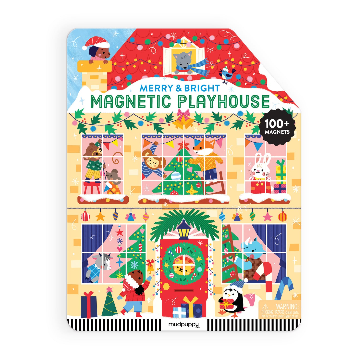 Merry &amp; Bright Magnetic Playhouse