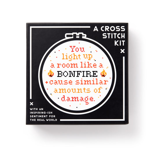Like a Bonfire Cross Stitch Kit