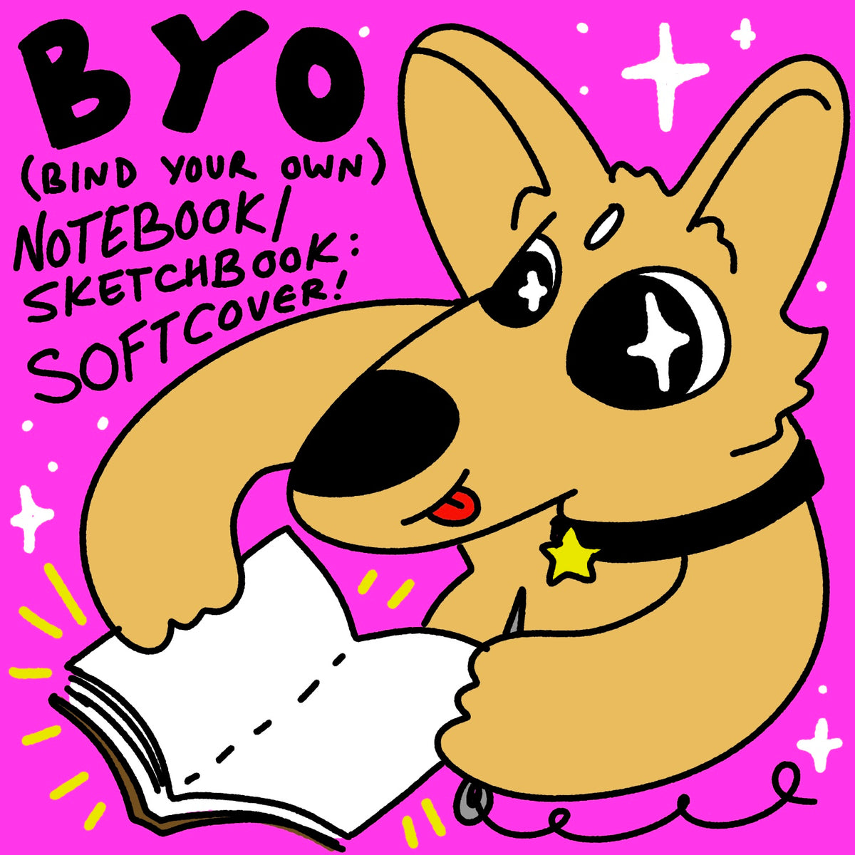 Bind Your Own Sketchbook/Notebook: Softcover