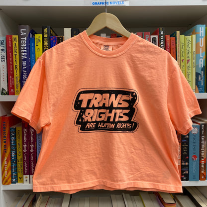 Trans Rights are Human Rights Cropped Tee