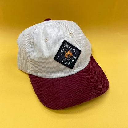 Patched Corduroy Dad Hat