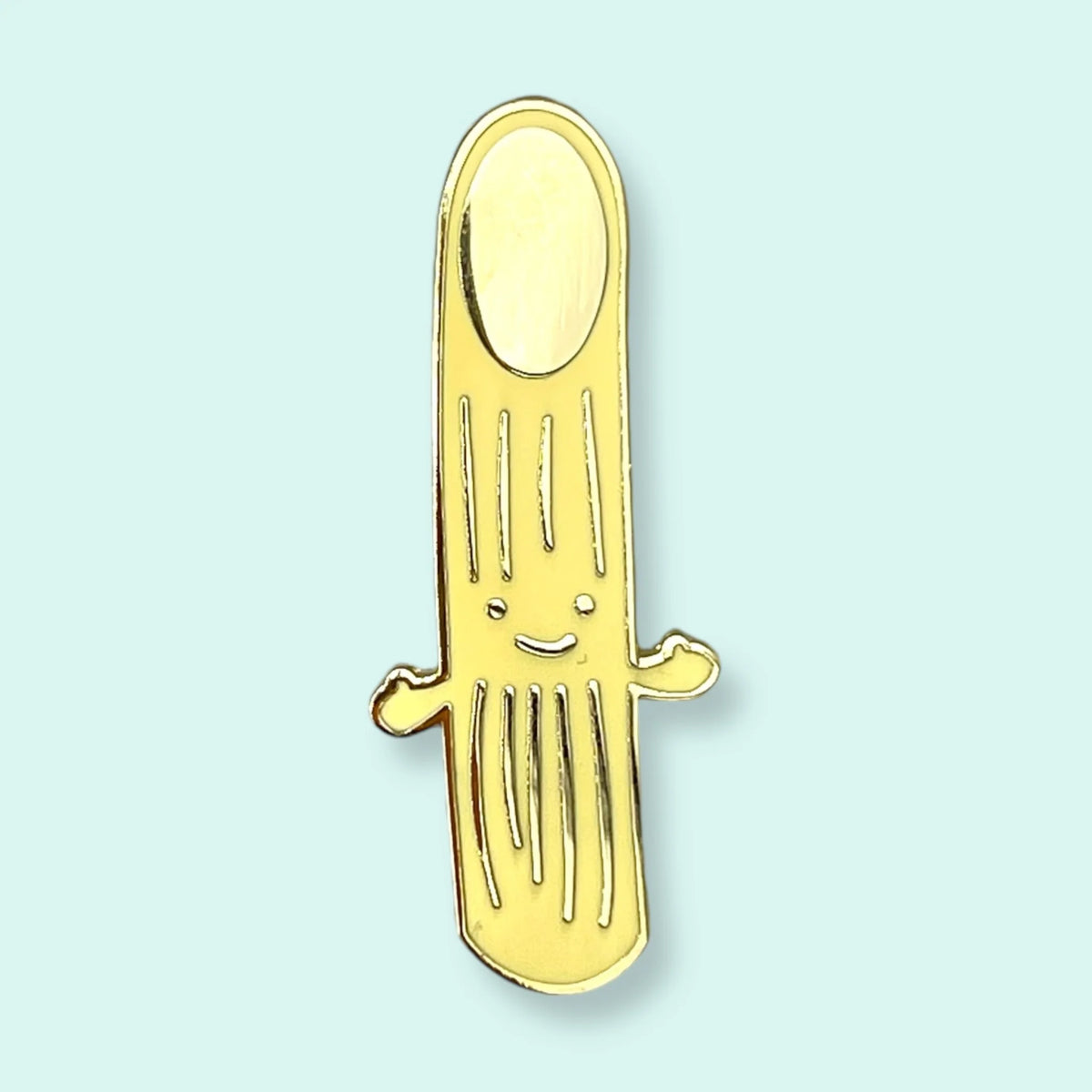 Happy Penne Pasta Enamel Pin