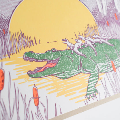 Father's Day Croc Dad Greeting Card