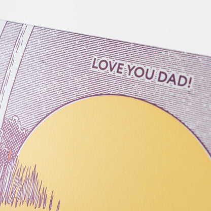 Father's Day Croc Dad Greeting Card