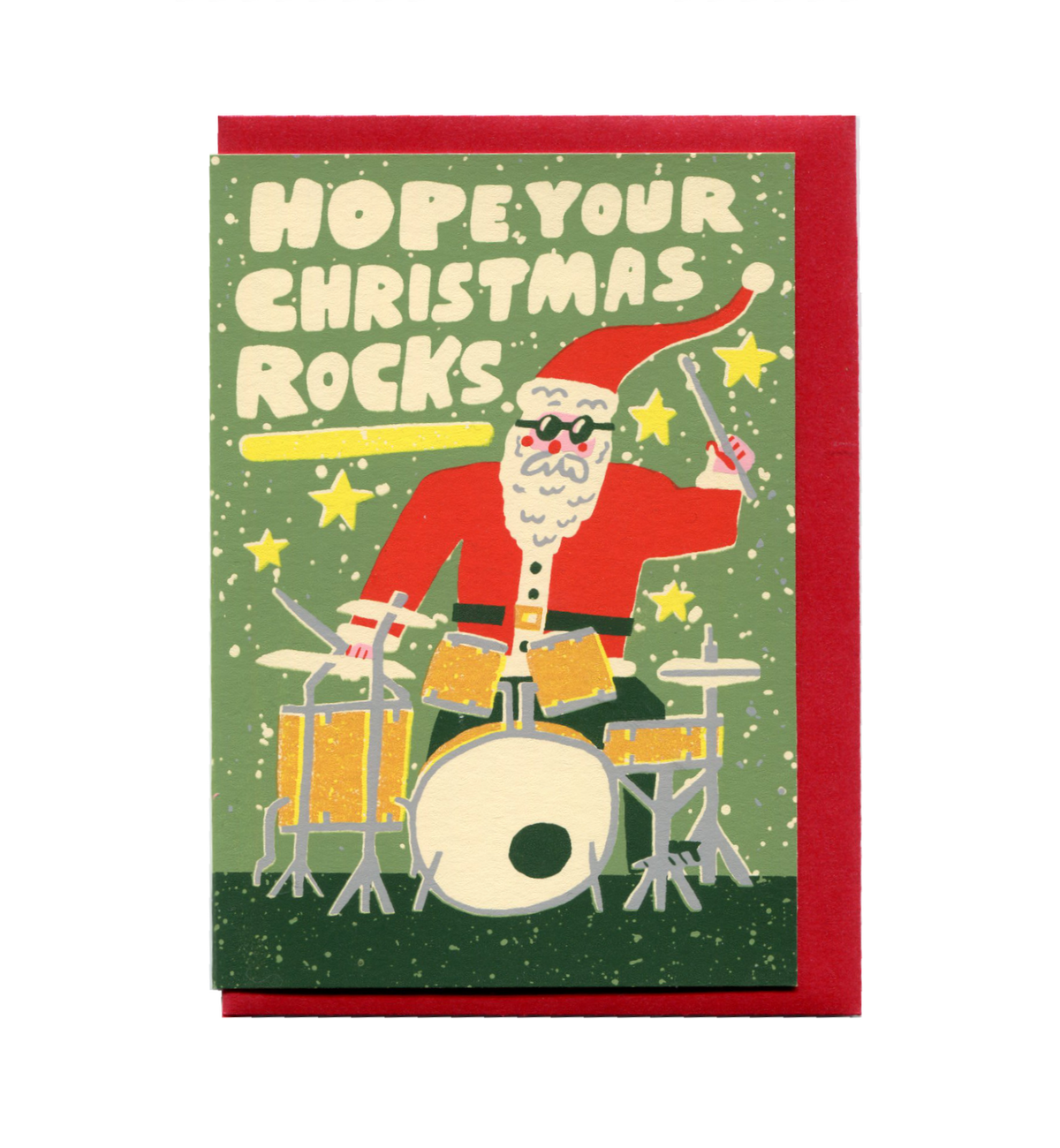 Hope Your Christmas Rocks Card