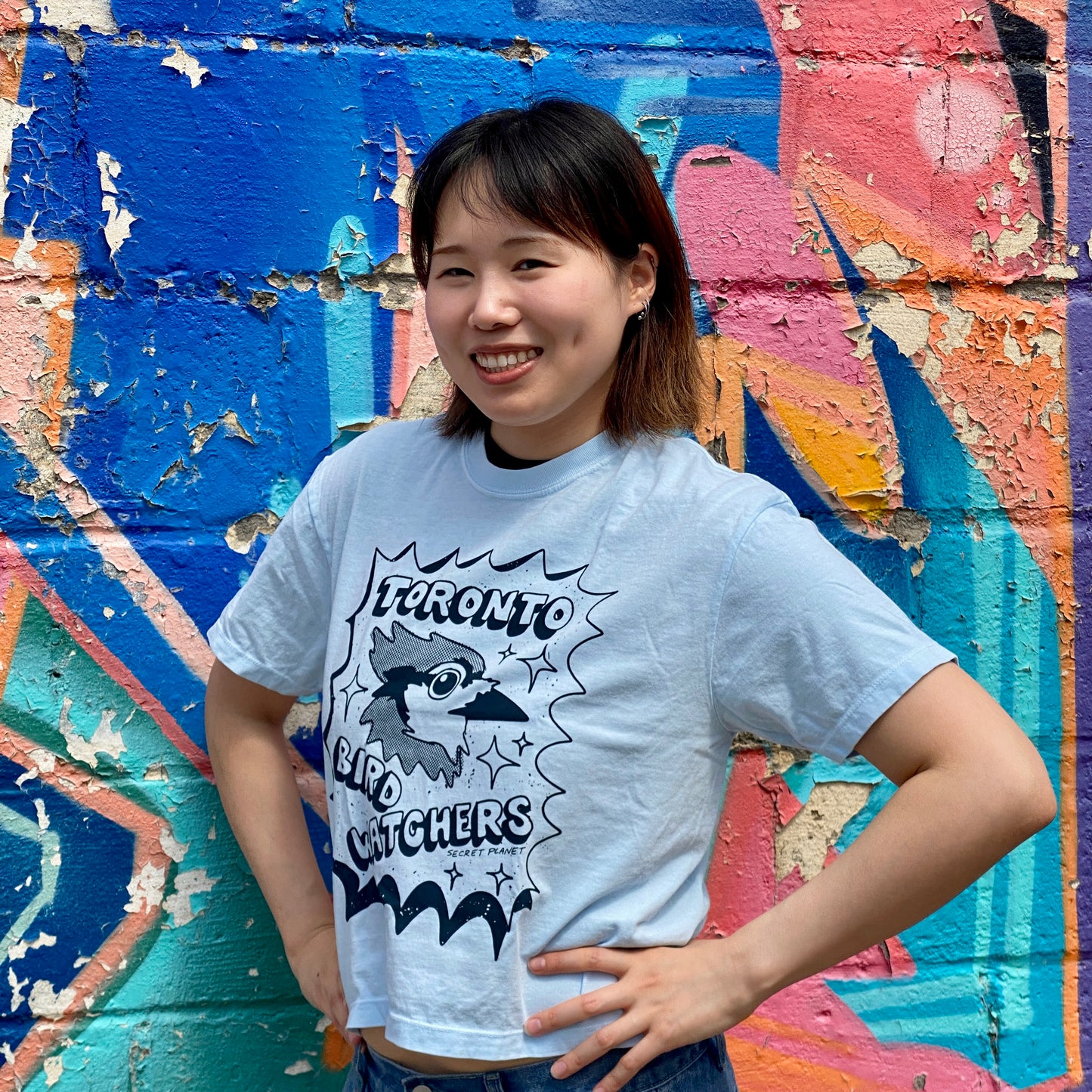 Cropped Toronto Bird Watchers Tee
