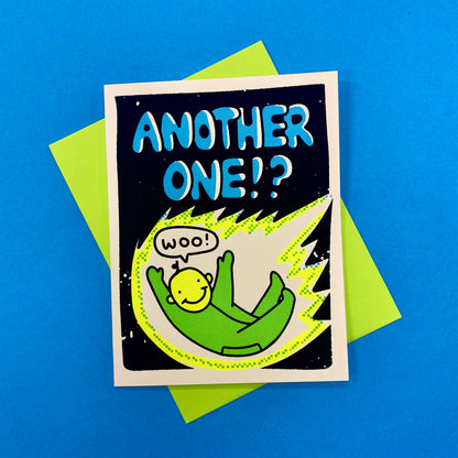 ANOTHER ONE?! Congrats Greeting Card