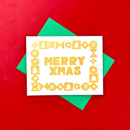 Merry Xmas Greeting Card