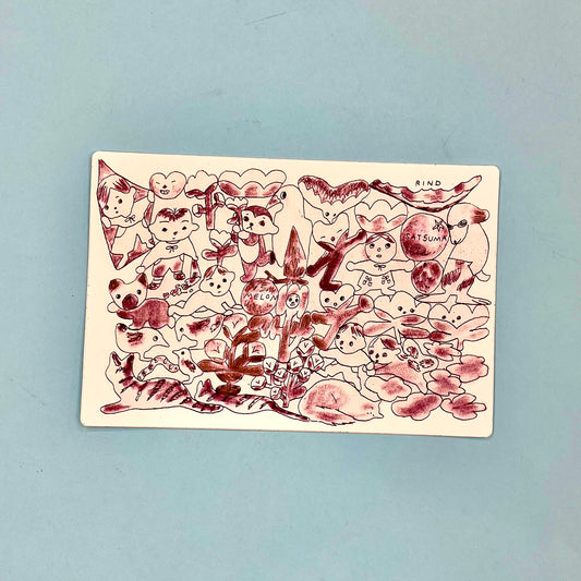 Melon Rectangle Sticker