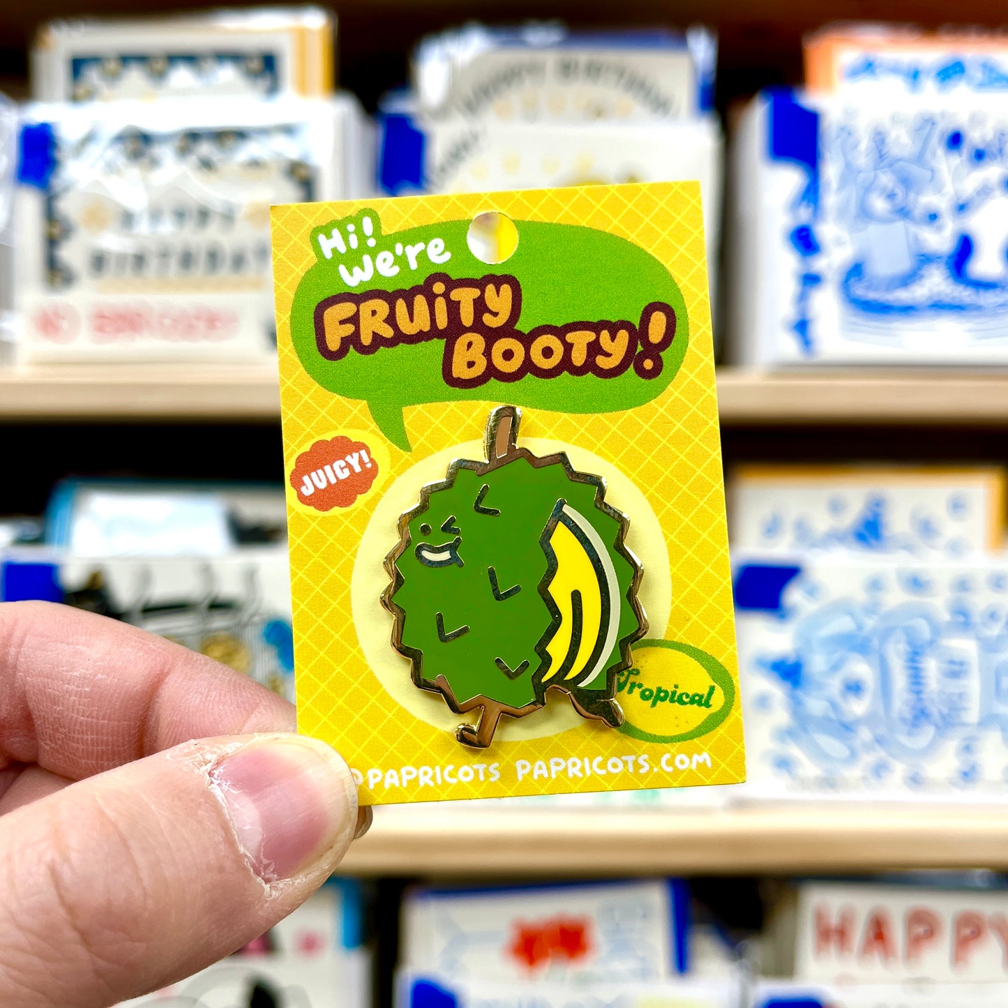 Durian Booty Enamel Pin