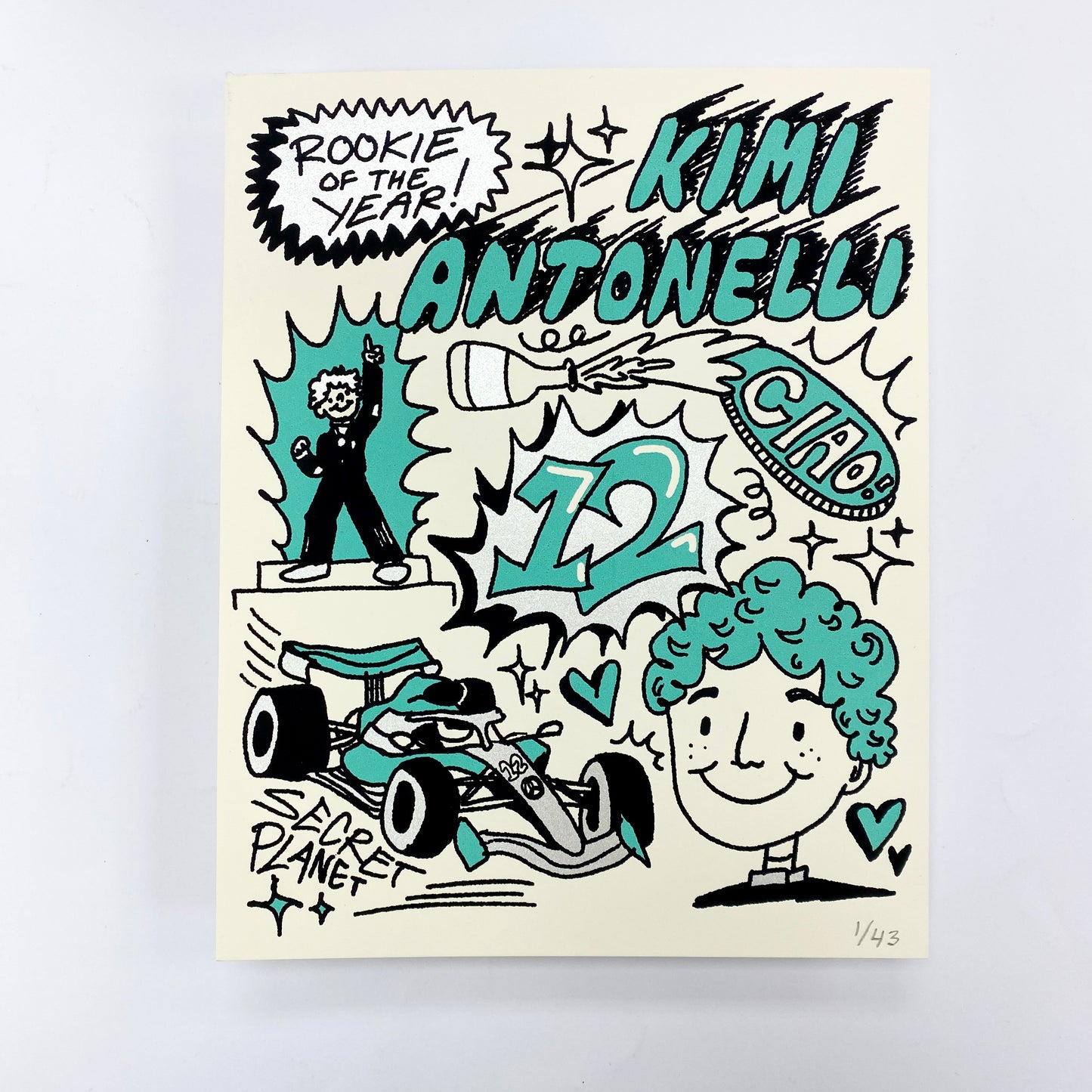 Kimi Antonelli LTD ED Print