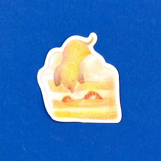 Cake Dog Sticker