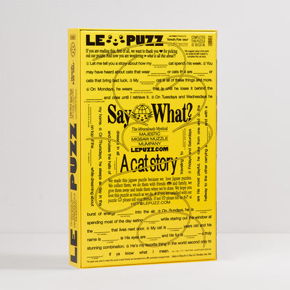 Howdy Paw-tner 500 Piece Puzzle