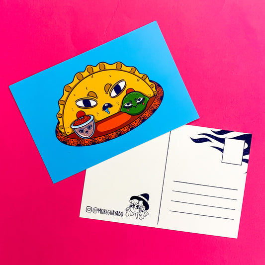 Hangry Empanada Postcard