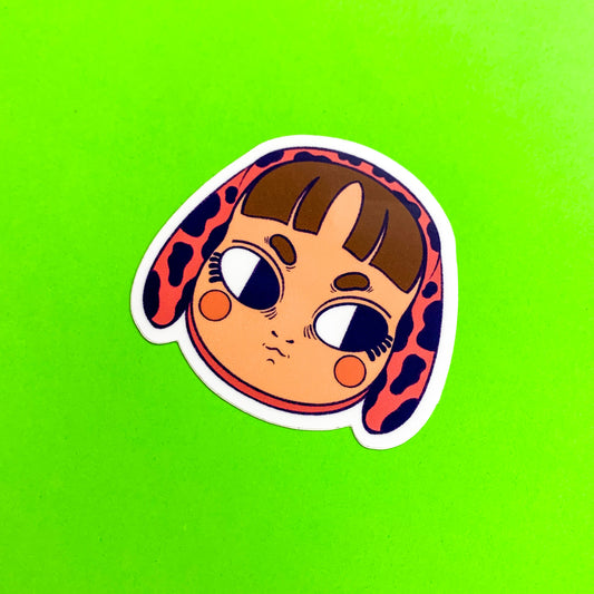 Ether Dalmatian Girl Sticker