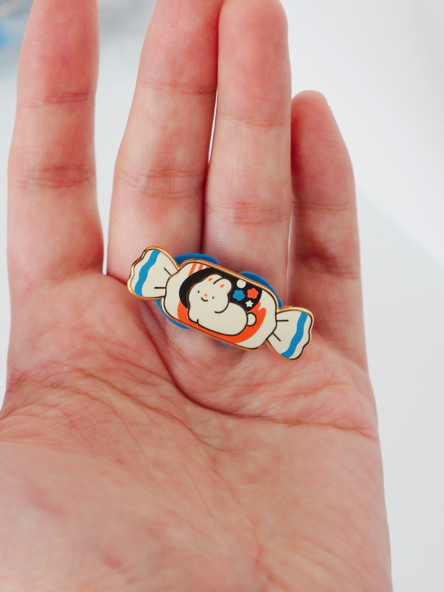 White Rabbit Pin