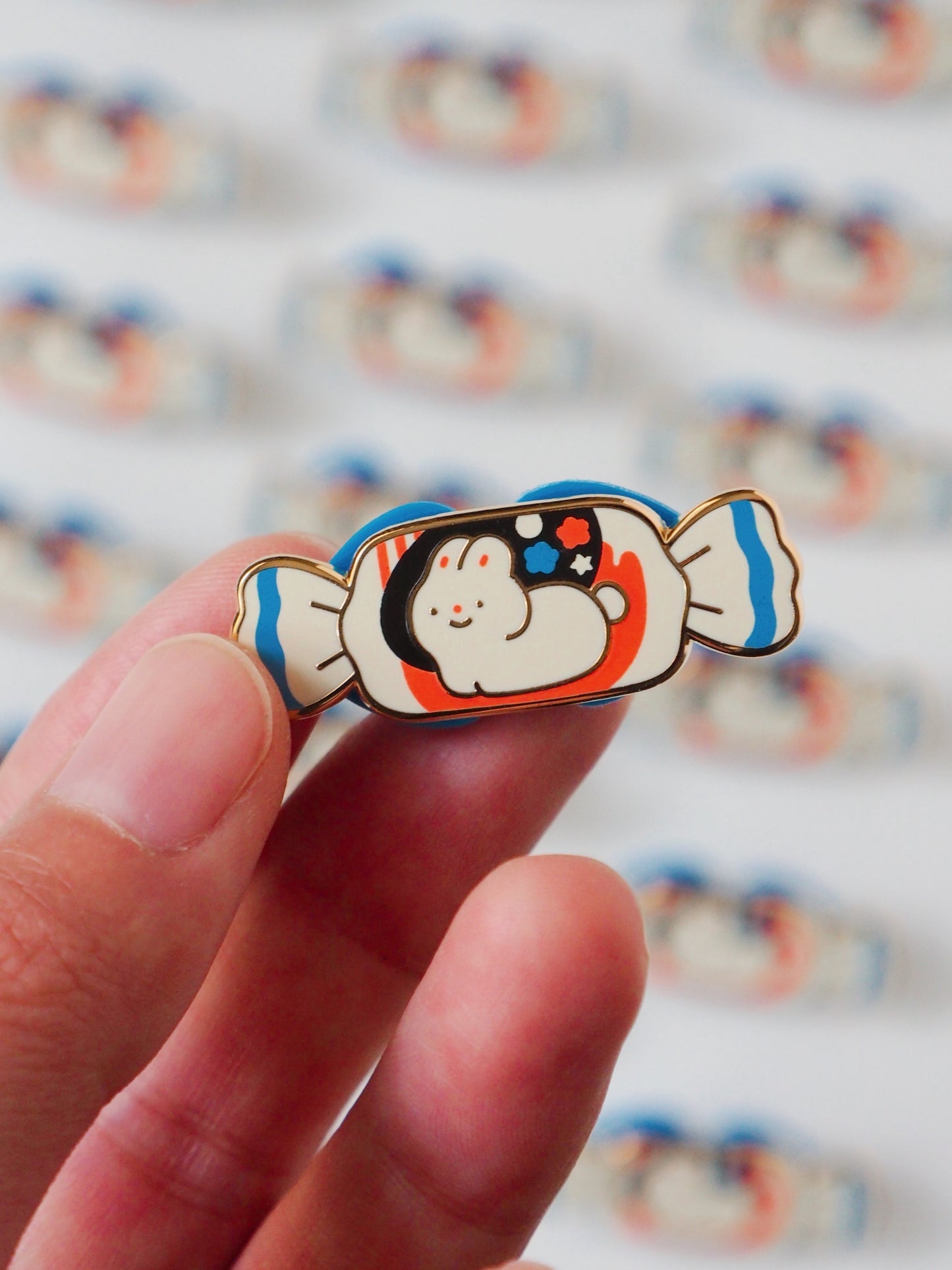 White Rabbit Pin