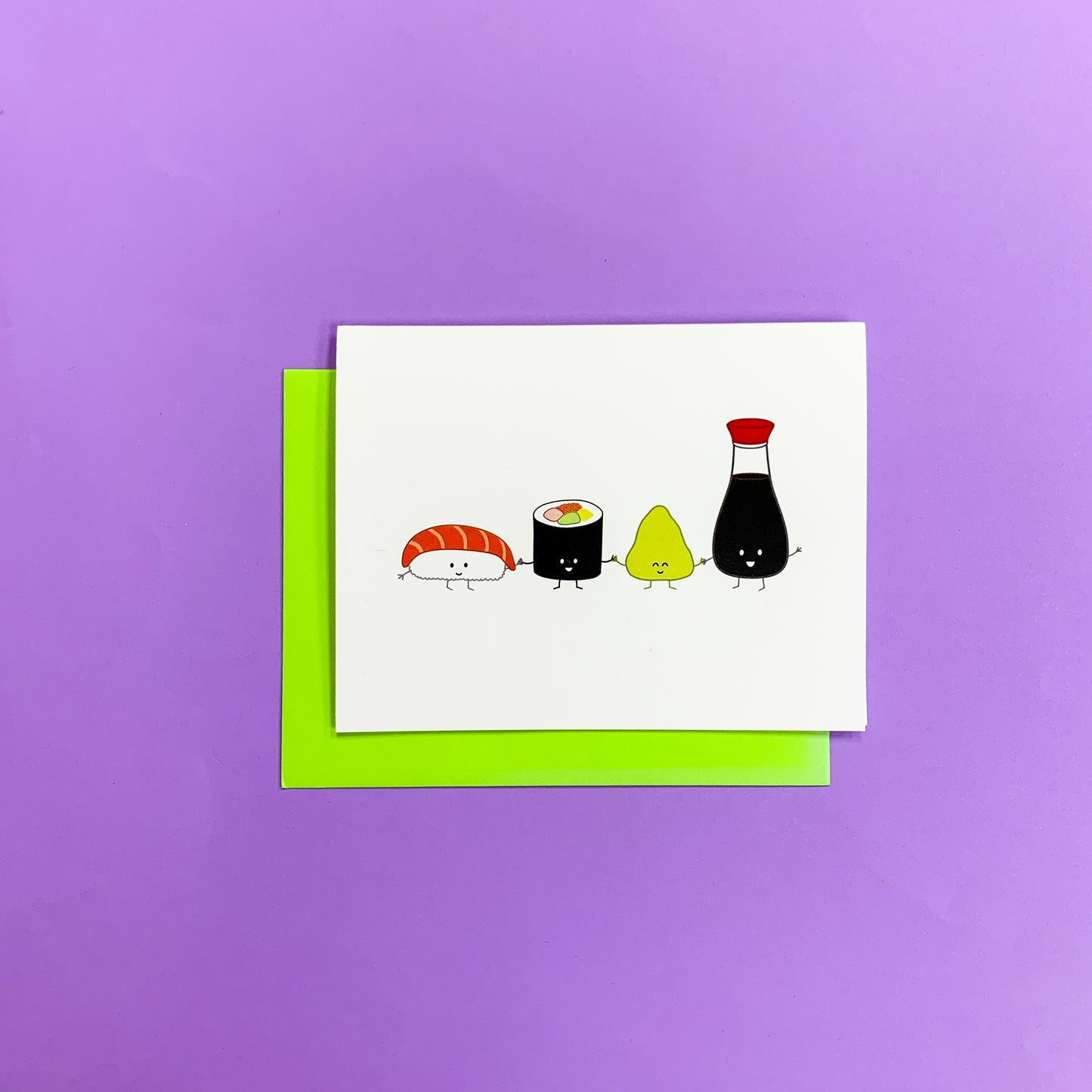 Sushi & Maki Greeting Card
