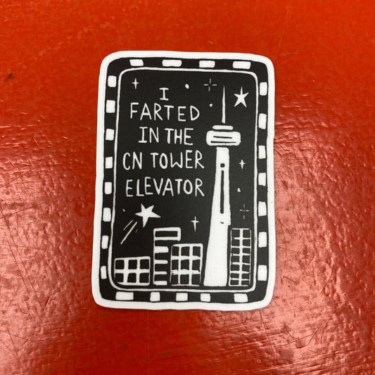 I Farted In The CN Tower Elevator Magent