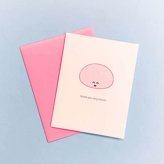 Thank You Very Mochi Greeting Card