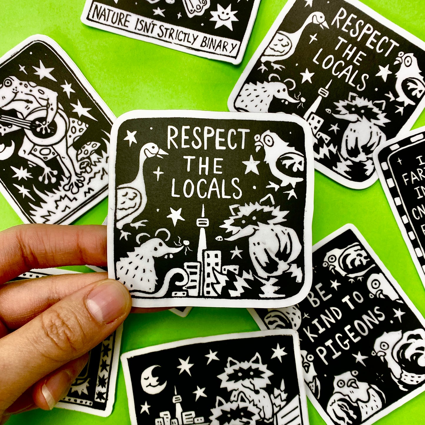 Respect The Locals Magnet