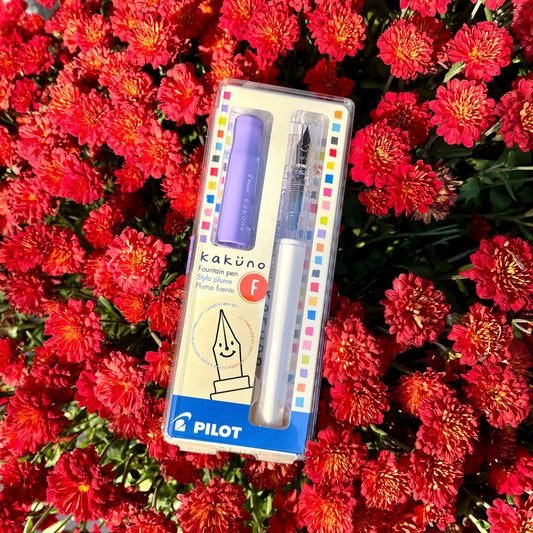 Kakuno Fountain Pen - Fine - Pale Purple