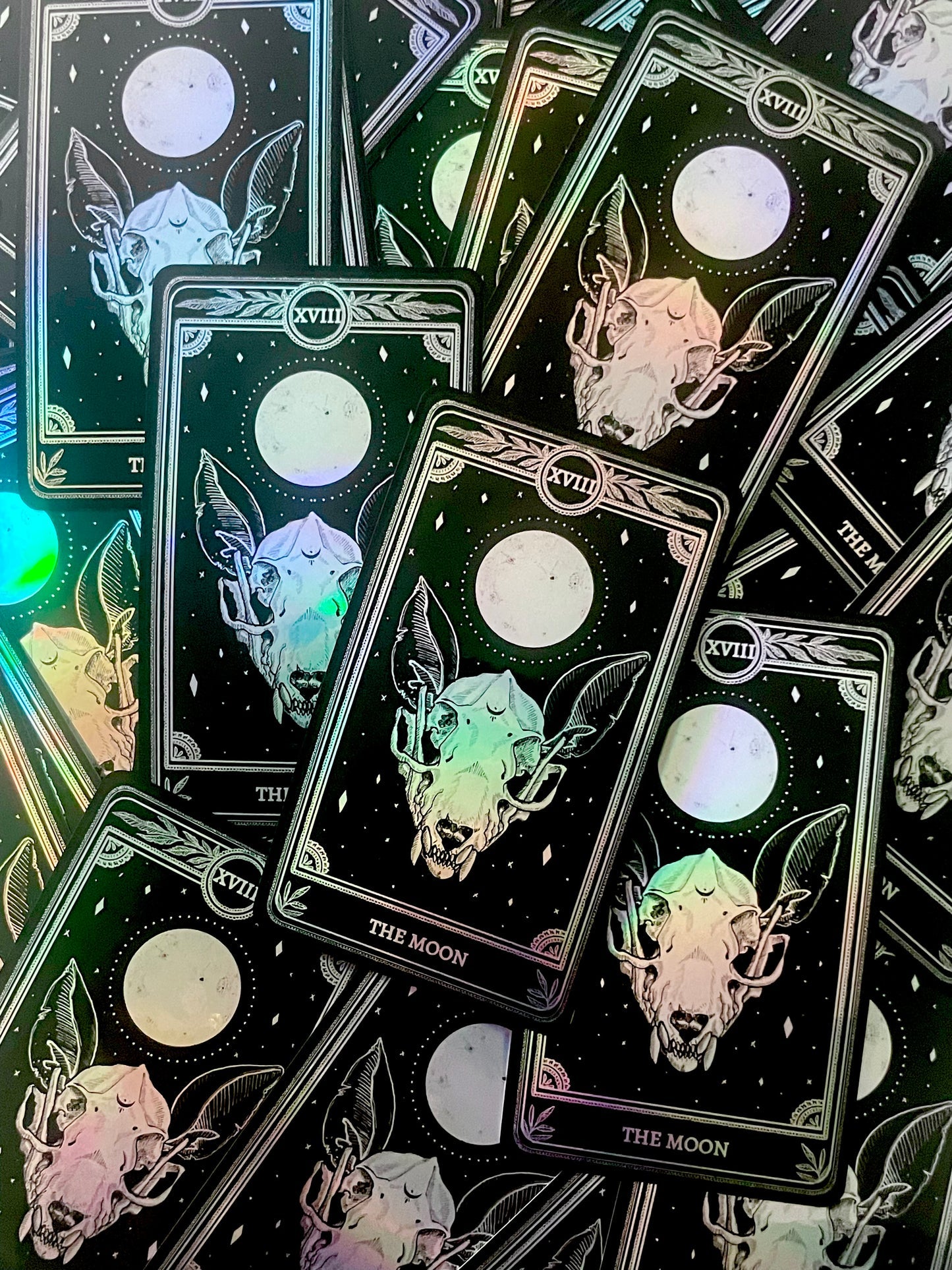 Marigold Tarot Holographic Sticker Pack (Celestial)