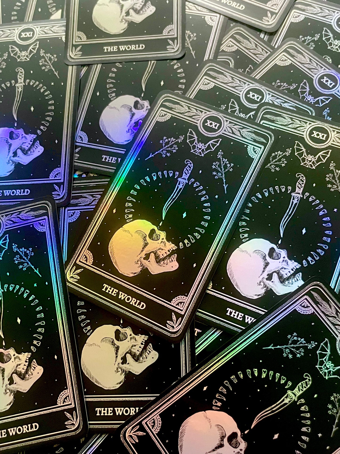 Marigold Tarot Holographic Sticker Pack (Celestial)