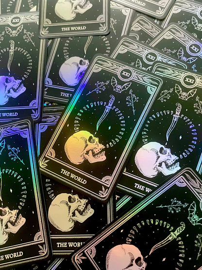 Marigold Tarot Holographic Sticker Pack (Celestial)