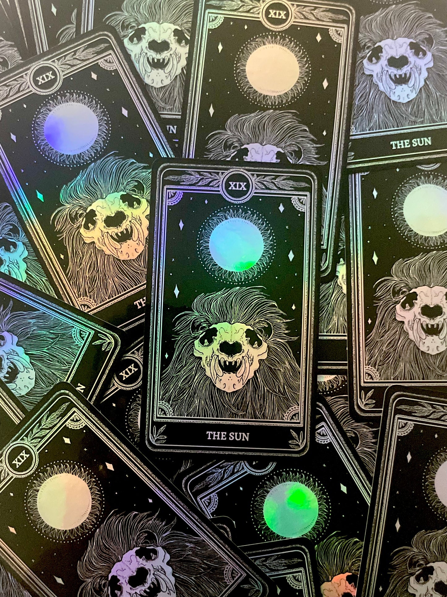 Marigold Tarot Holographic Sticker Pack (Celestial)