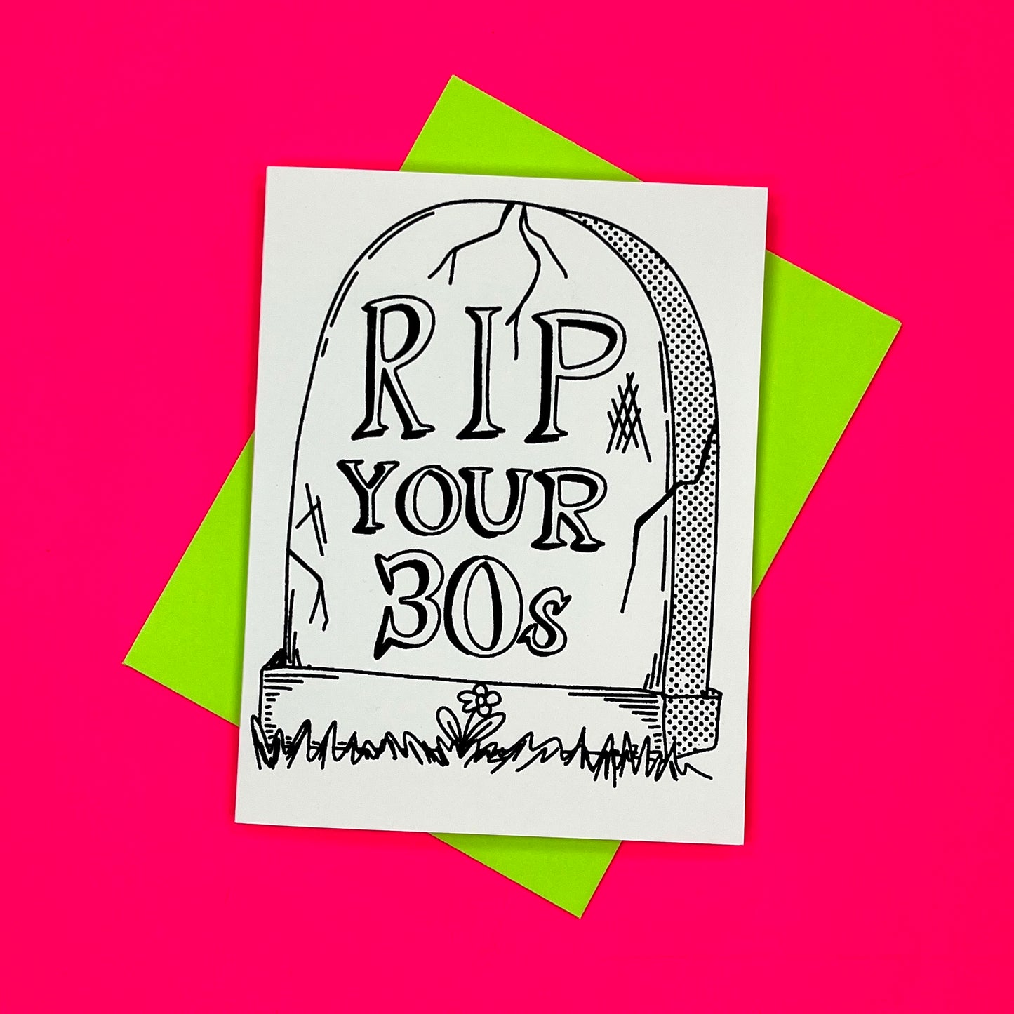RIP to your 30s Greeting Card
