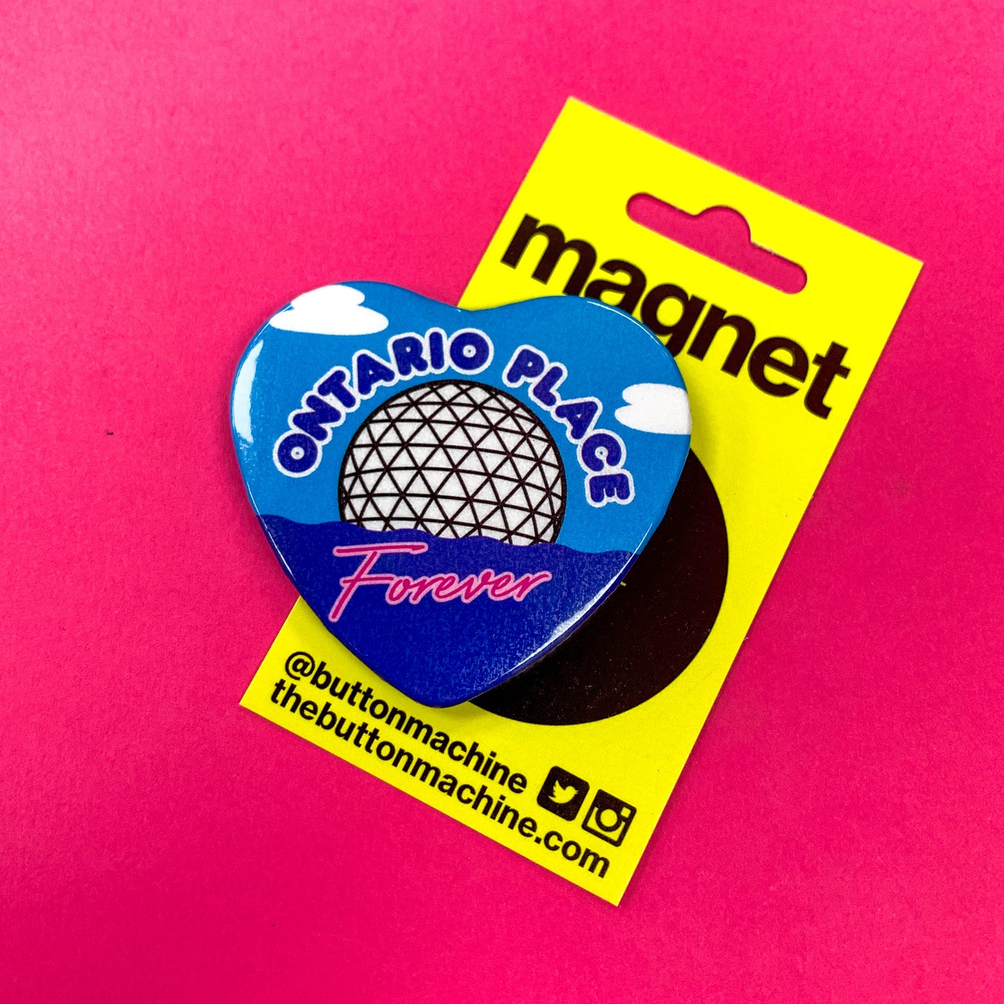Ontario Place Forever Heart Magnet