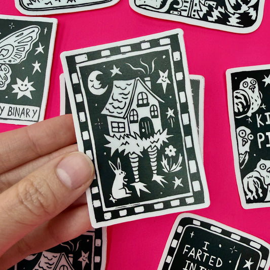 Baba Yaga Sticker