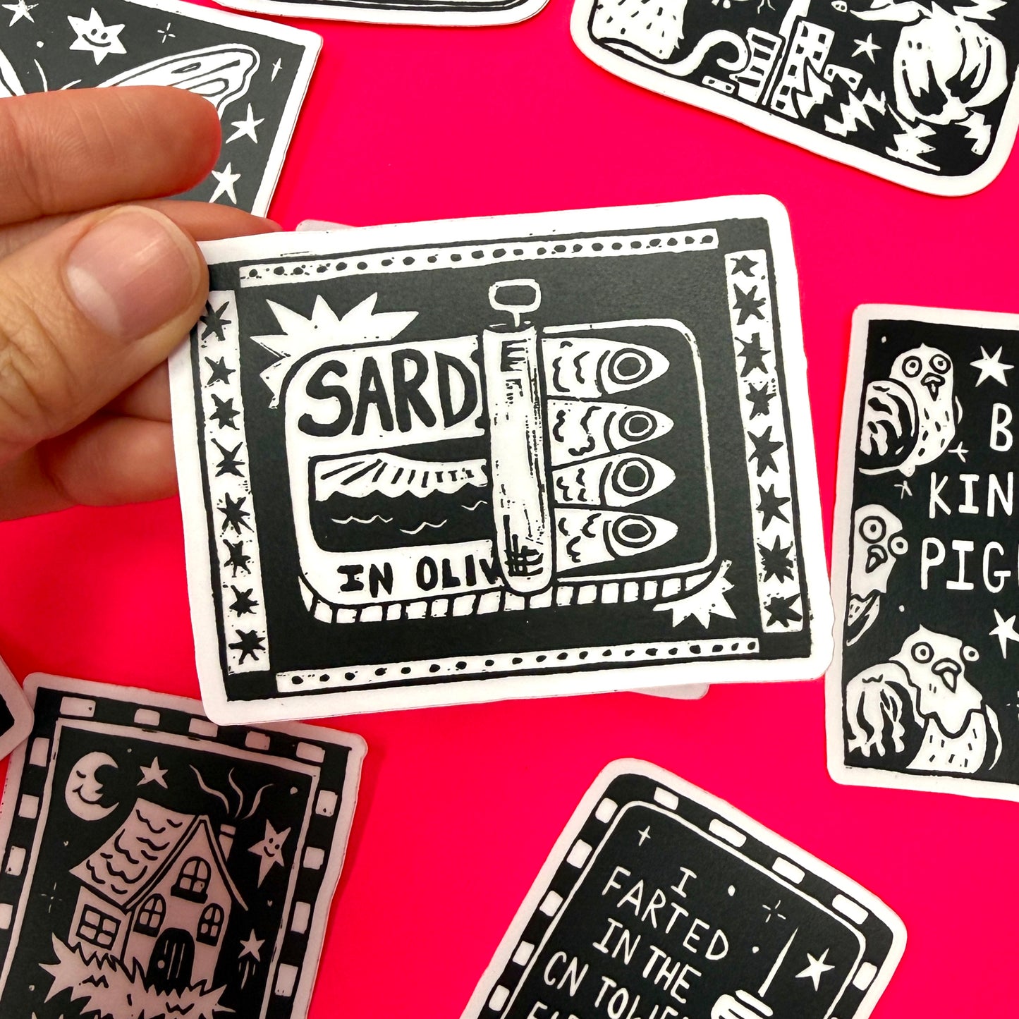 Sardines in Olive Oil Sticker