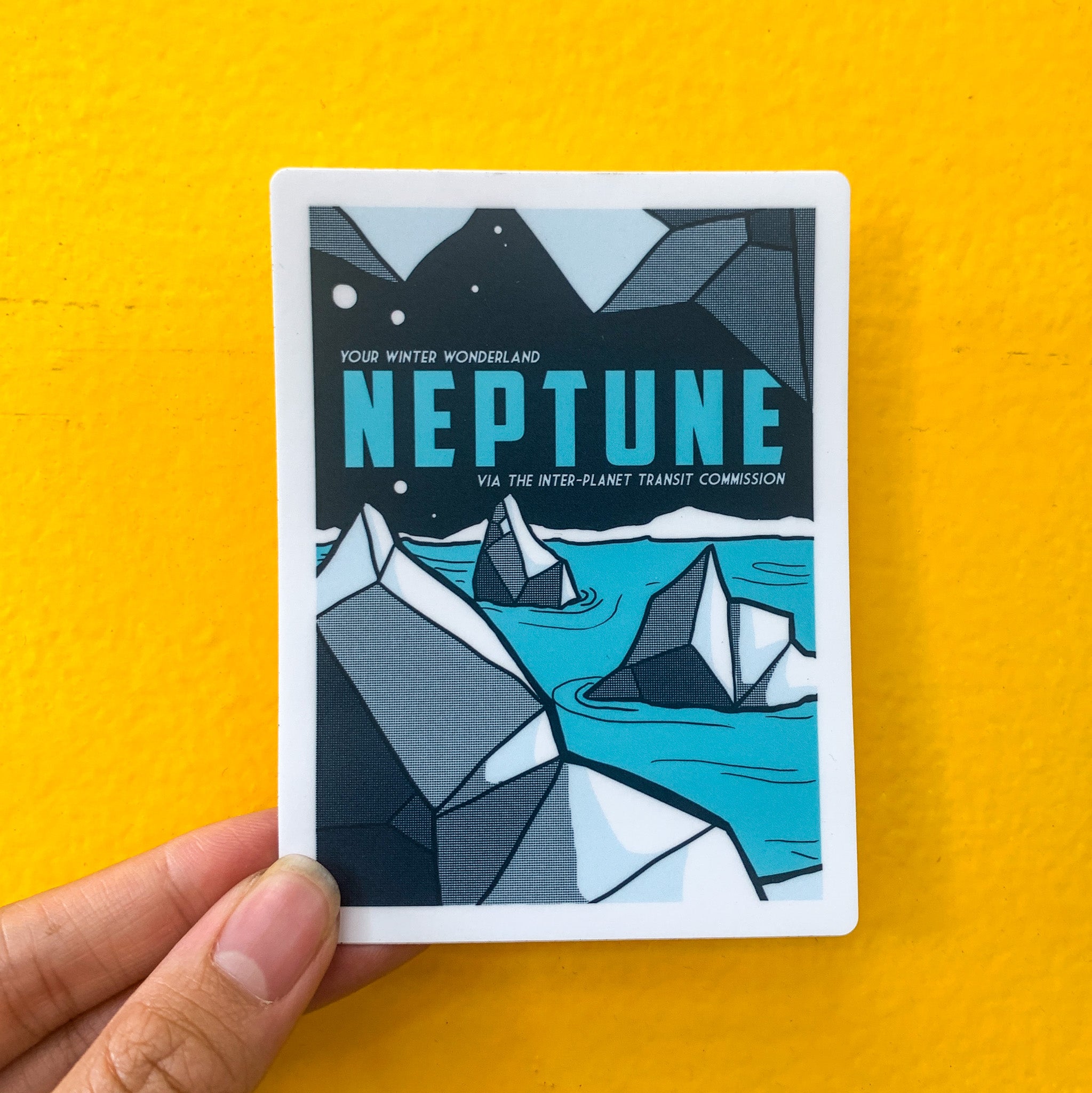 Neptune Sticker – Secret Planet