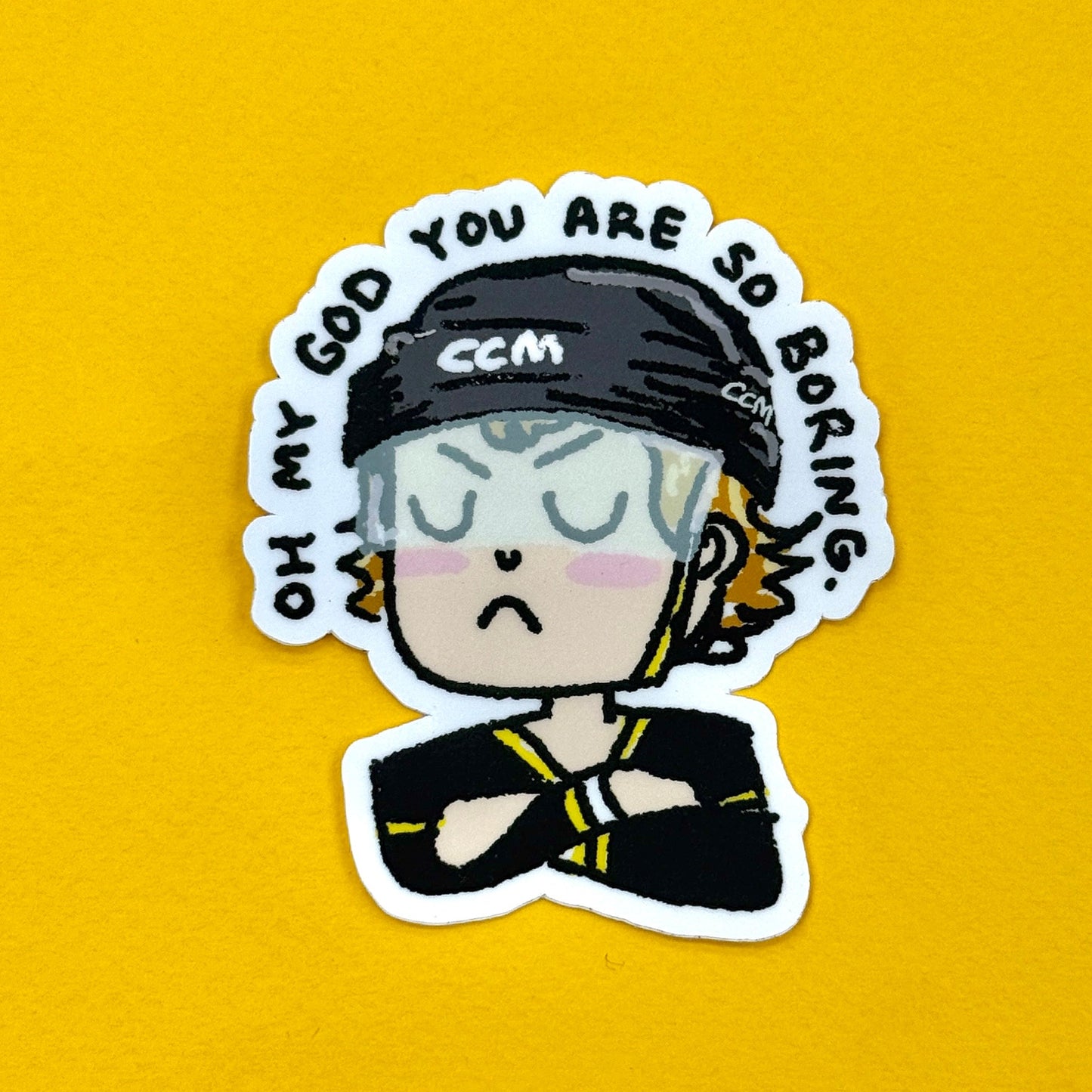 Rozanov You Are So Boring Vinyl Sticker